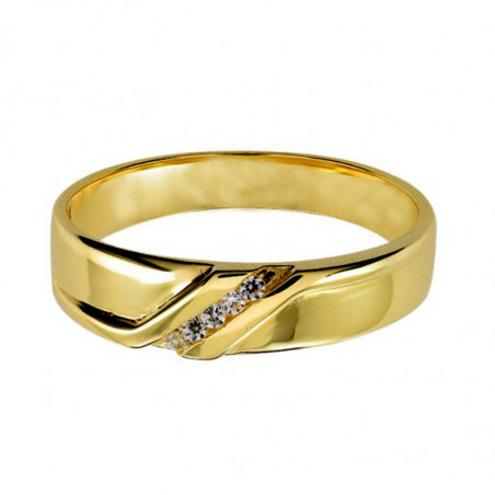 Argolla de Matrimonio, oro 14 kilates, 4 milímetros de ancho, peso aprox 3.6 gramos.