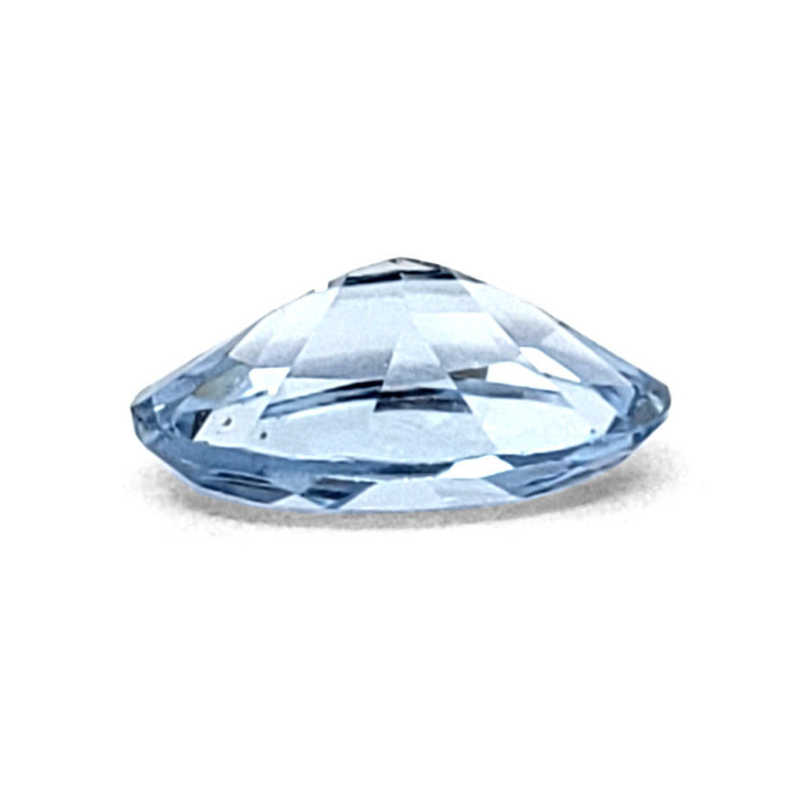 Topacio Azul Corte Oval 6.5mm x 4mm - Piedra Preciosa de Alta Calidad