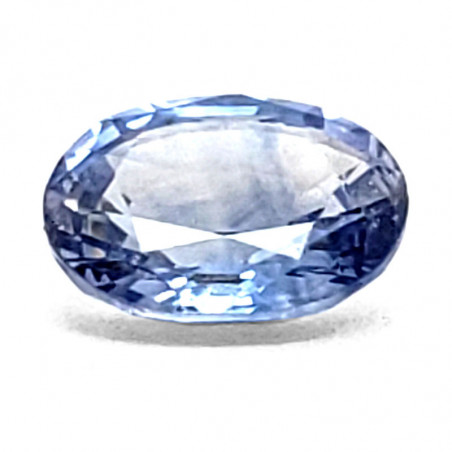 Zafiro azul claro corte oval