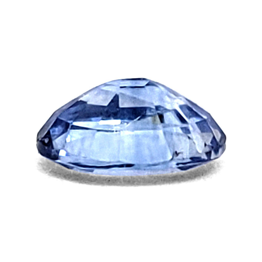 Zafiro Azul Claro Corte Oval - Piedra Preciosa de Alta Calidad