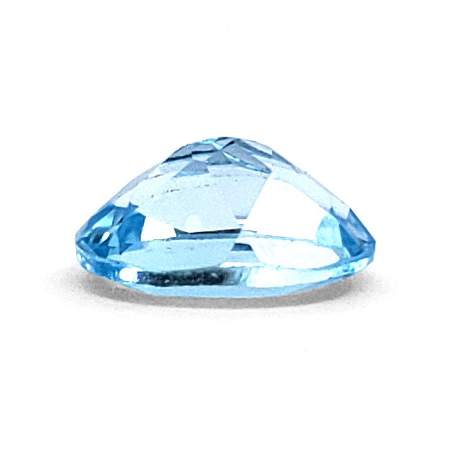 Topacio Azul Corte Oval Grande - Piedra Preciosa de Alta Calidad
