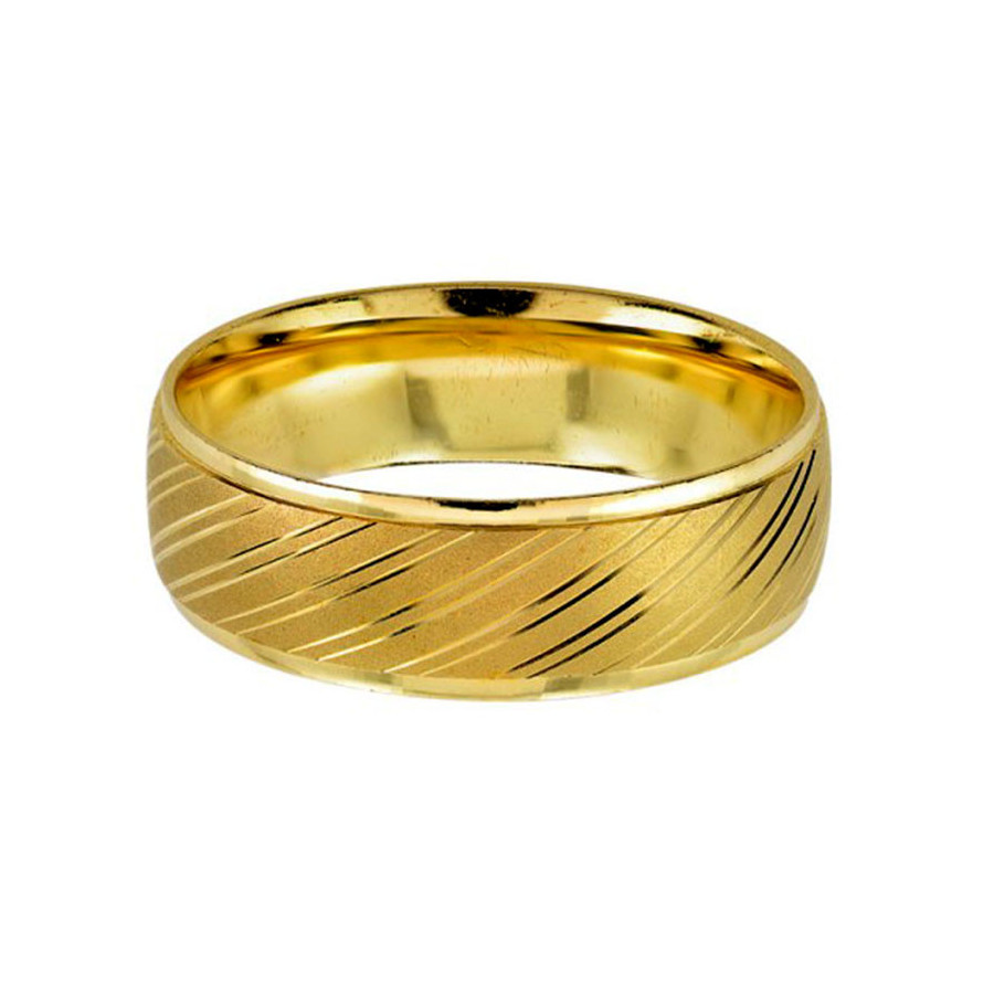 Argolla de Matrimonio, oro 14 kilates, 6 milímetros de ancho, peso aprox 4.3 gramos Argolla de Matrimonio, oro 14 kilates, 6 milímetros de ancho, peso aprox 4.3 gramos