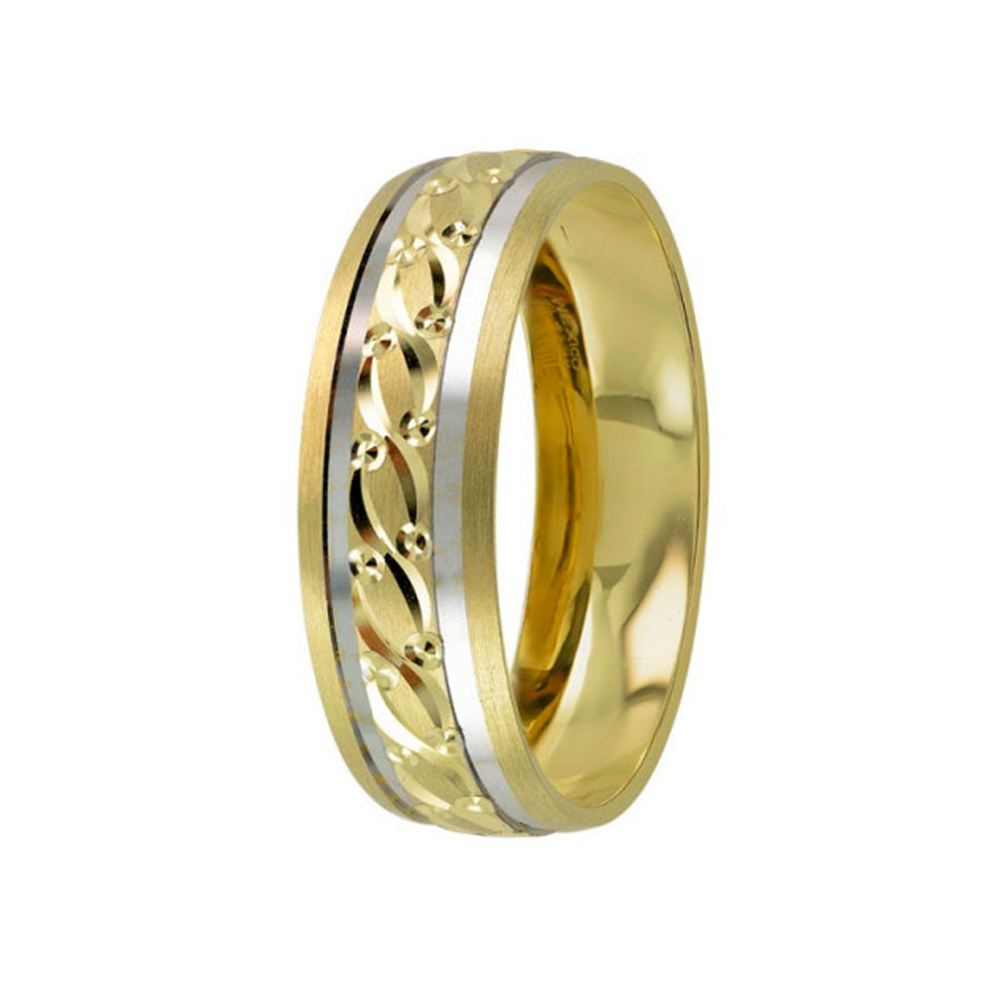 Argolla de Matrimonio, oro 14 kilates, 6 milímetros de ancho, peso aprox 2.3 gramos, hueca