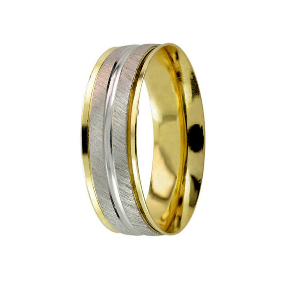 Argolla de Matrimonio, oro 14 kilates, 6 milímetros de ancho, peso aprox 2.7 gramos