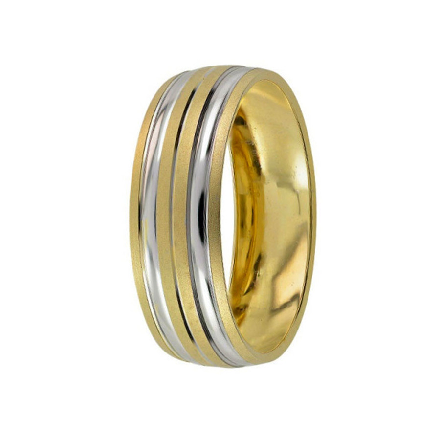 Argolla de Matrimonio, oro 14 kilates, 6 milímetros de ancho, peso aprox 2.6 gramos, hueca