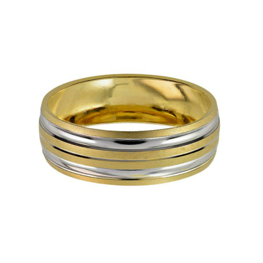 Argolla de Matrimonio, oro 14 kilates, 6 milímetros de ancho, peso aprox 2.6 gramos, hueca