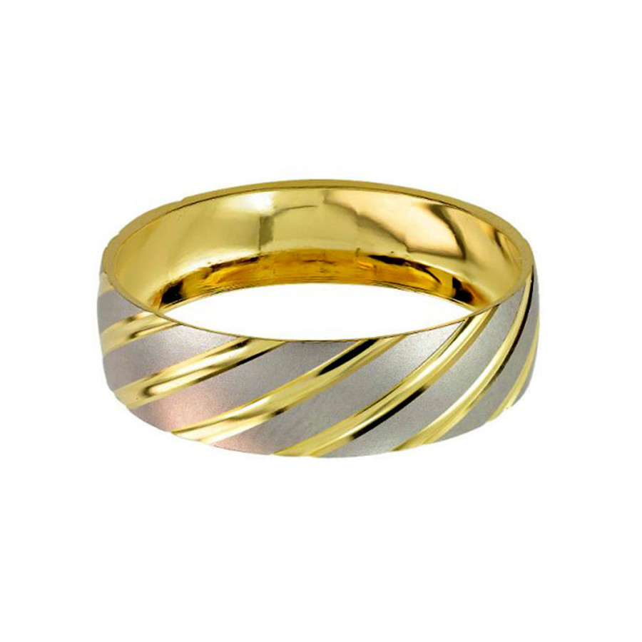 Argolla de Matrimonio, oro 14 kilates, 6 milímetros de ancho, peso aprox 2.6 gramos, hueca