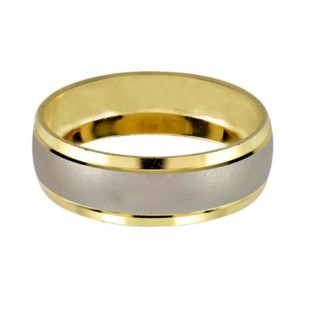 Argolla de Matrimonio, oro 14 kilates, 6 milímetros de ancho, peso aprox 2.6 gramos, hueca