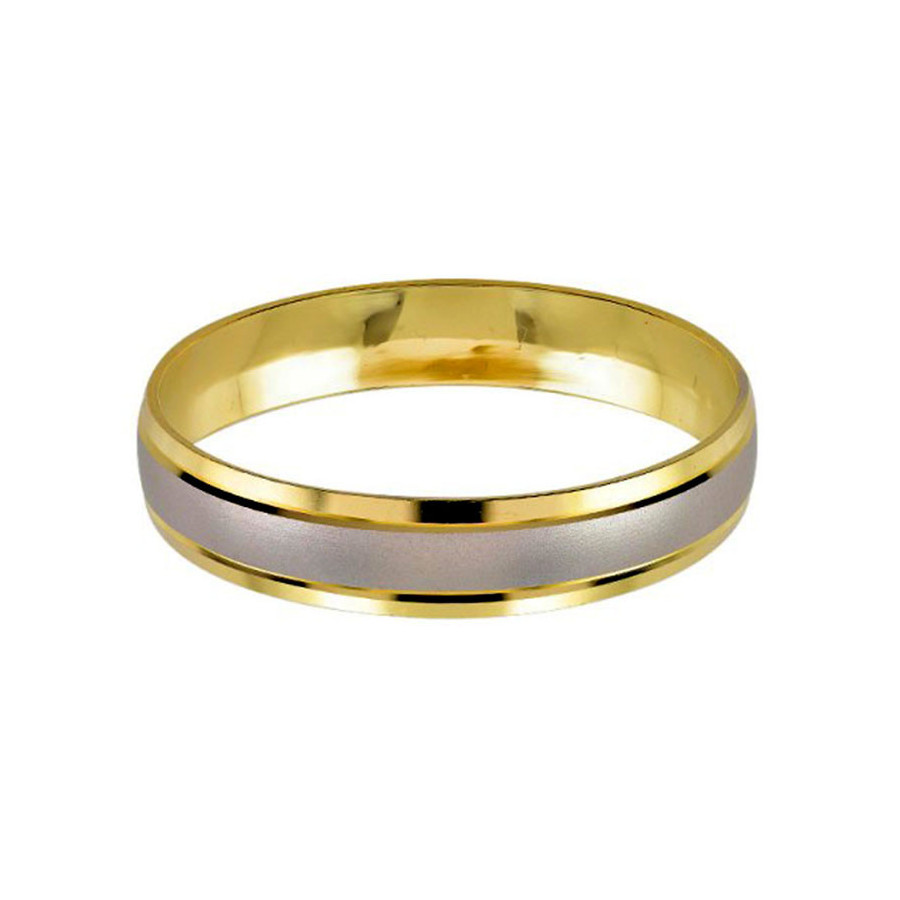 Argolla de Matrimonio, oro 14 kilates, 4 milímetros de ancho, peso aprox 1.8 gramos, hueca