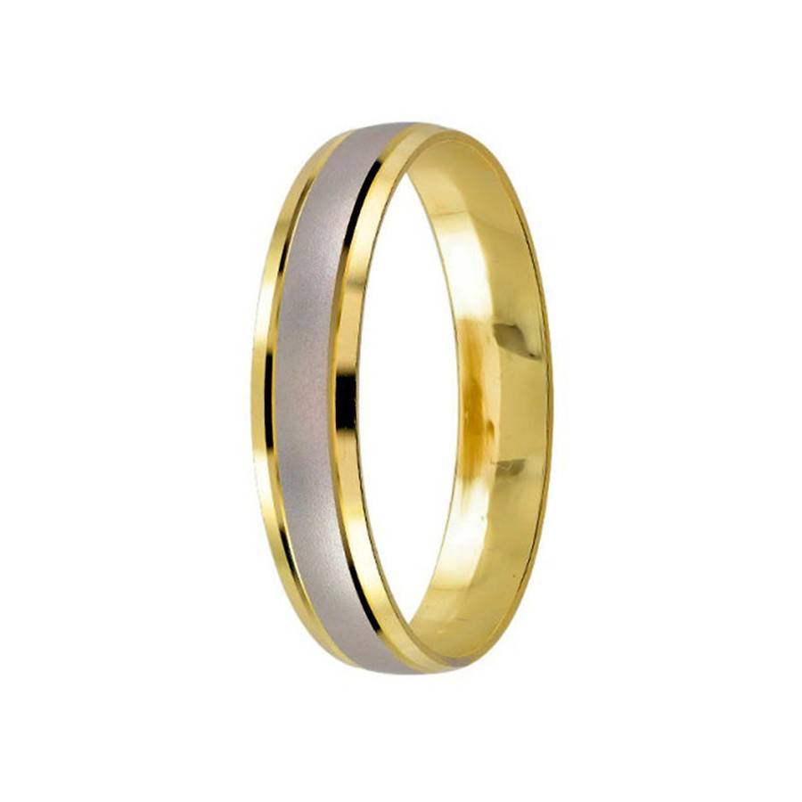 Argolla de Matrimonio, oro 14 kilates, 4 milímetros de ancho, peso aprox 1.8 gramos, hueca