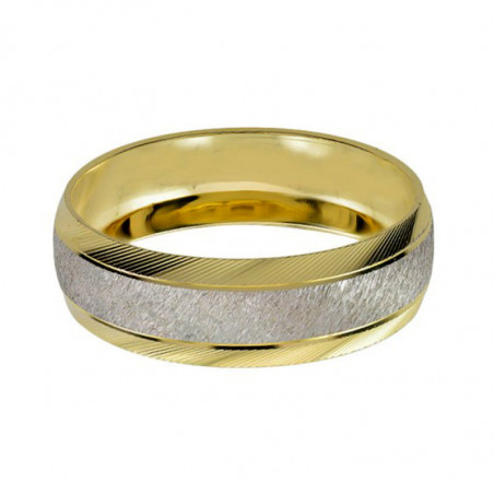 Argolla de Matrimonio, oro 10 kilates, 6 milímetros de ancho, peso aprox 2.4 gramos, hueca