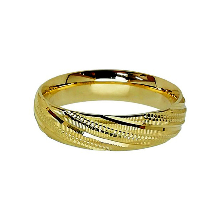 Argolla de Matrimonio, oro 14 kilates, 5 milímetros de ancho, peso aprox 2.8 gramos