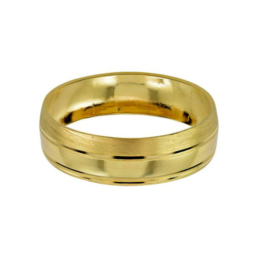Argolla de Matrimonio, oro 14 kilates, 6 milímetros de ancho, peso aprox 2.6 gramos, hueca