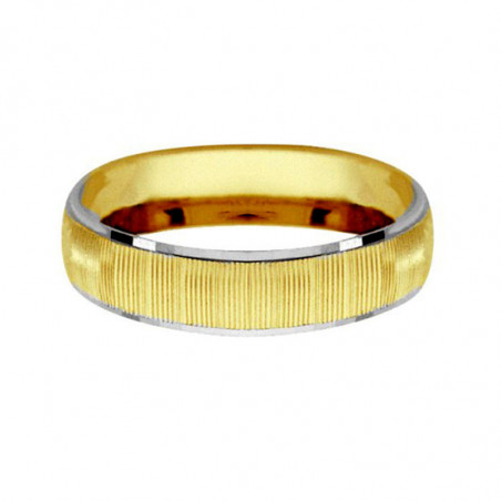 Argolla de Matrimonio, oro 10 kilates, 4 milímetros de ancho, peso aprox 1.6 gramos, hueca