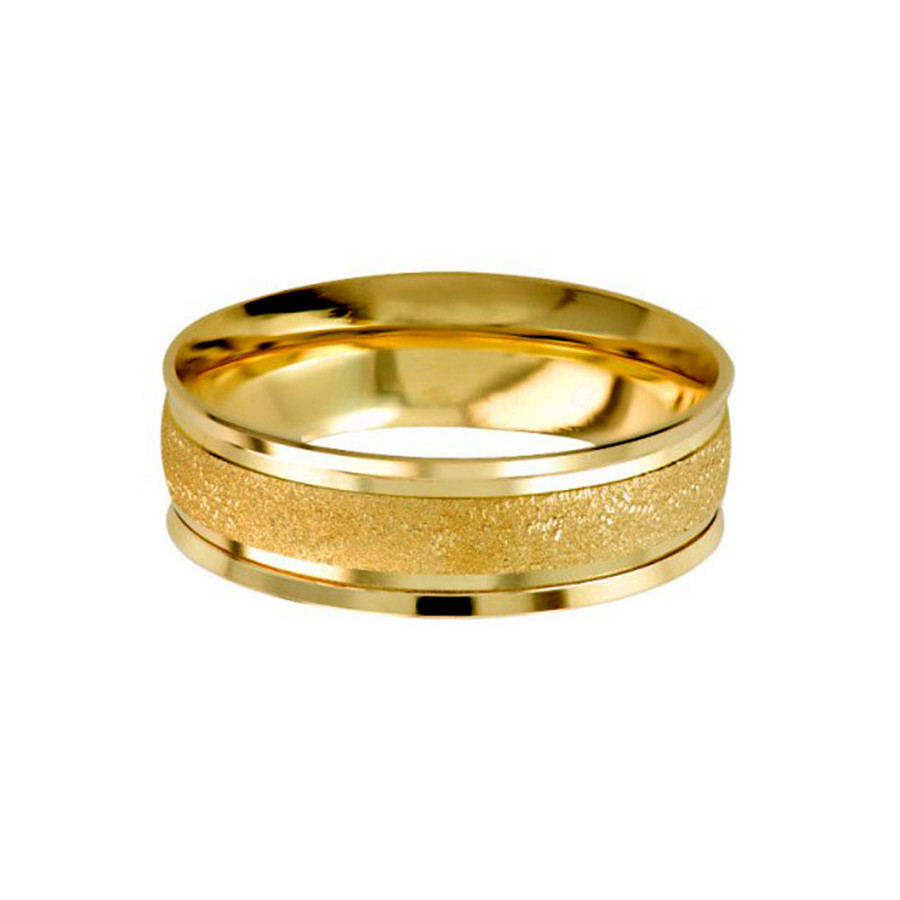 Argolla de Matrimonio, oro 10 kilates, 6 milímetros de ancho, peso aprox 3.3 gramos