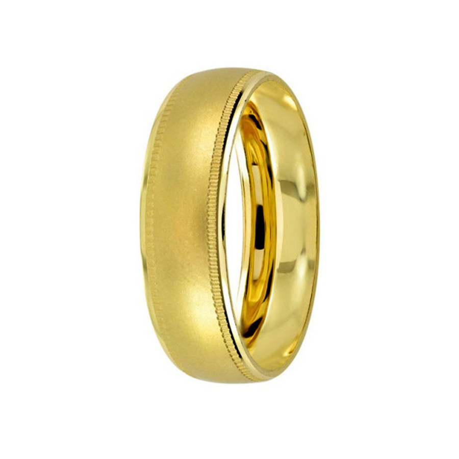 Argolla de Matrimonio, oro 10 kilates, 6 milímetros de ancho, peso aprox 2.7 gramos, hueca