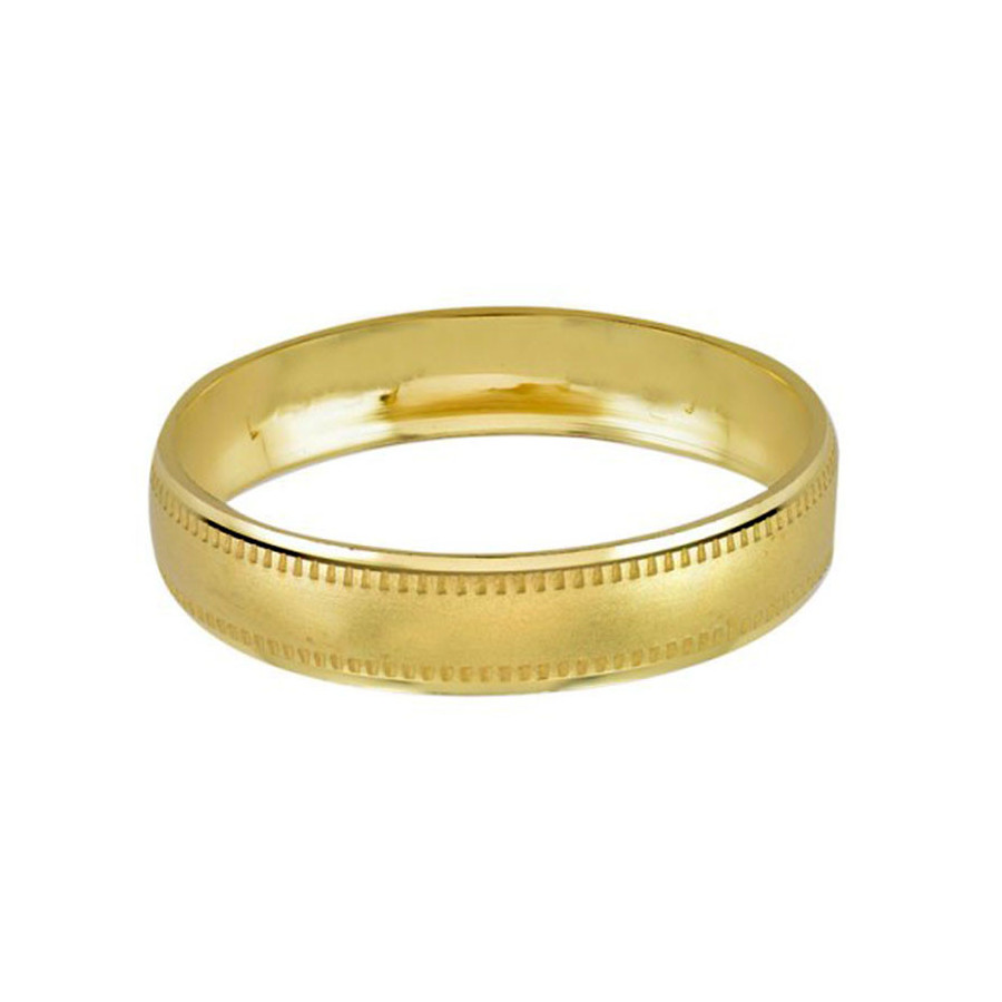 Argolla de Matrimonio, oro 10 kilates, 4 milímetros de ancho, peso aprox 1.5 gramos, hueca