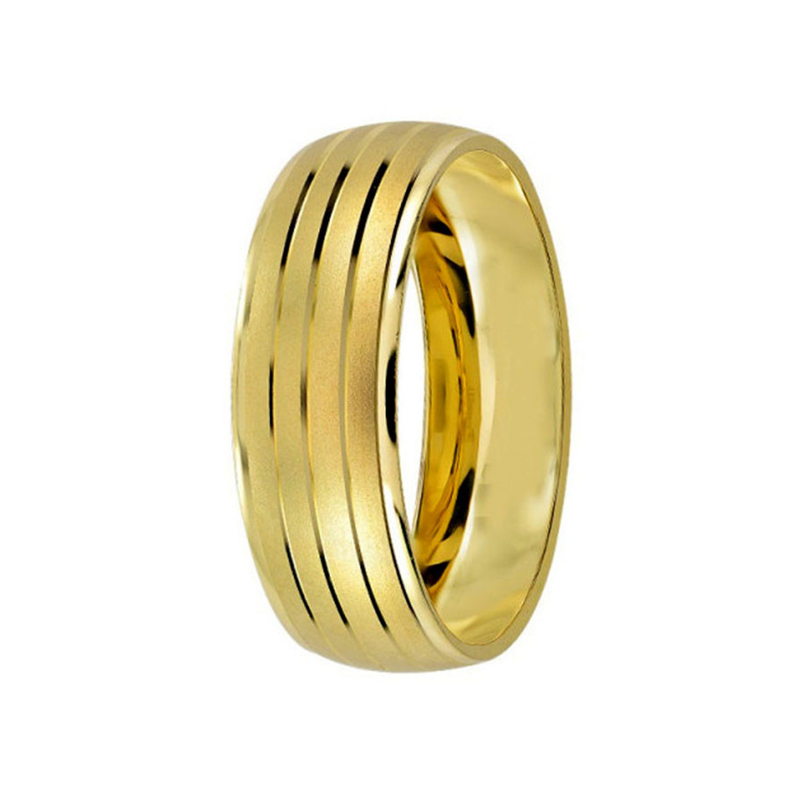 Argolla de Matrimonio, 6mm de ancho, oro 10 kilates, peso aprox 2.7 gramos, hueca