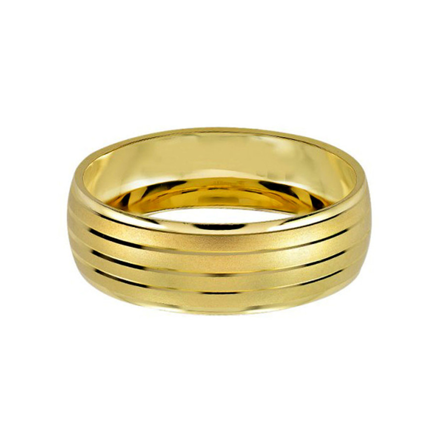 Argolla de Matrimonio, 6mm de ancho, oro 10 kilates, peso aprox 2.7 gramos, hueca