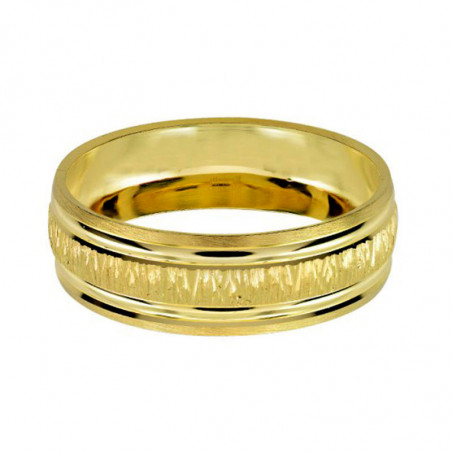 Argolla de Matrimonio, oro 10 kilates, 6mm de ancho, peso aprox 2.4 gramos, hueca