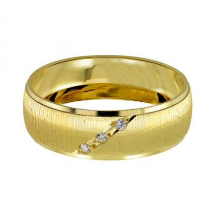 Argolla de Matrimonio, oro 10 kilates, 6mm de ancho, peso aprox 2.5 gramos, hueca
