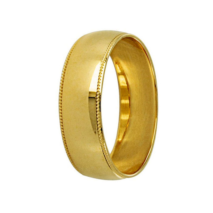 Argolla de Matrimonio, oro 10 kilates, 6 milímetros de ancho, peso aprox 2.5 gramos, hueca