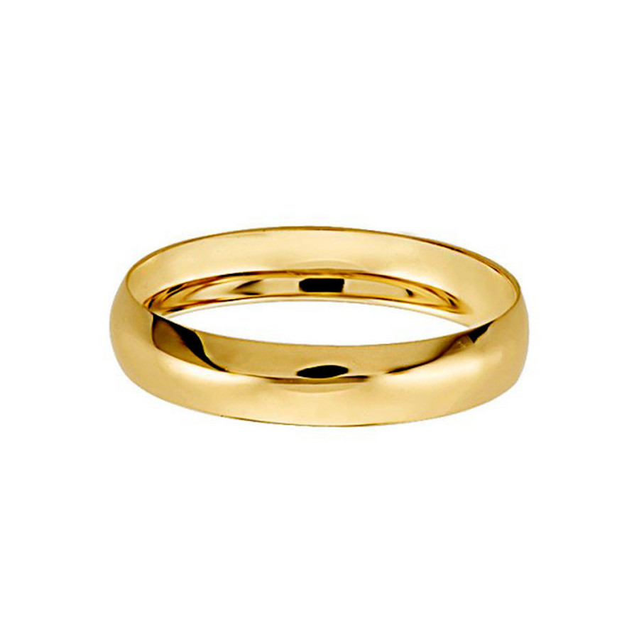 Argolla de Matrimonio, oro 10 kilates, 4mm de ancho, peso aprox 2 gramos, hueca