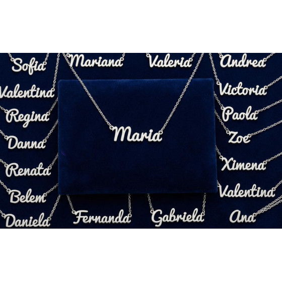 Collar con nombre personalizado