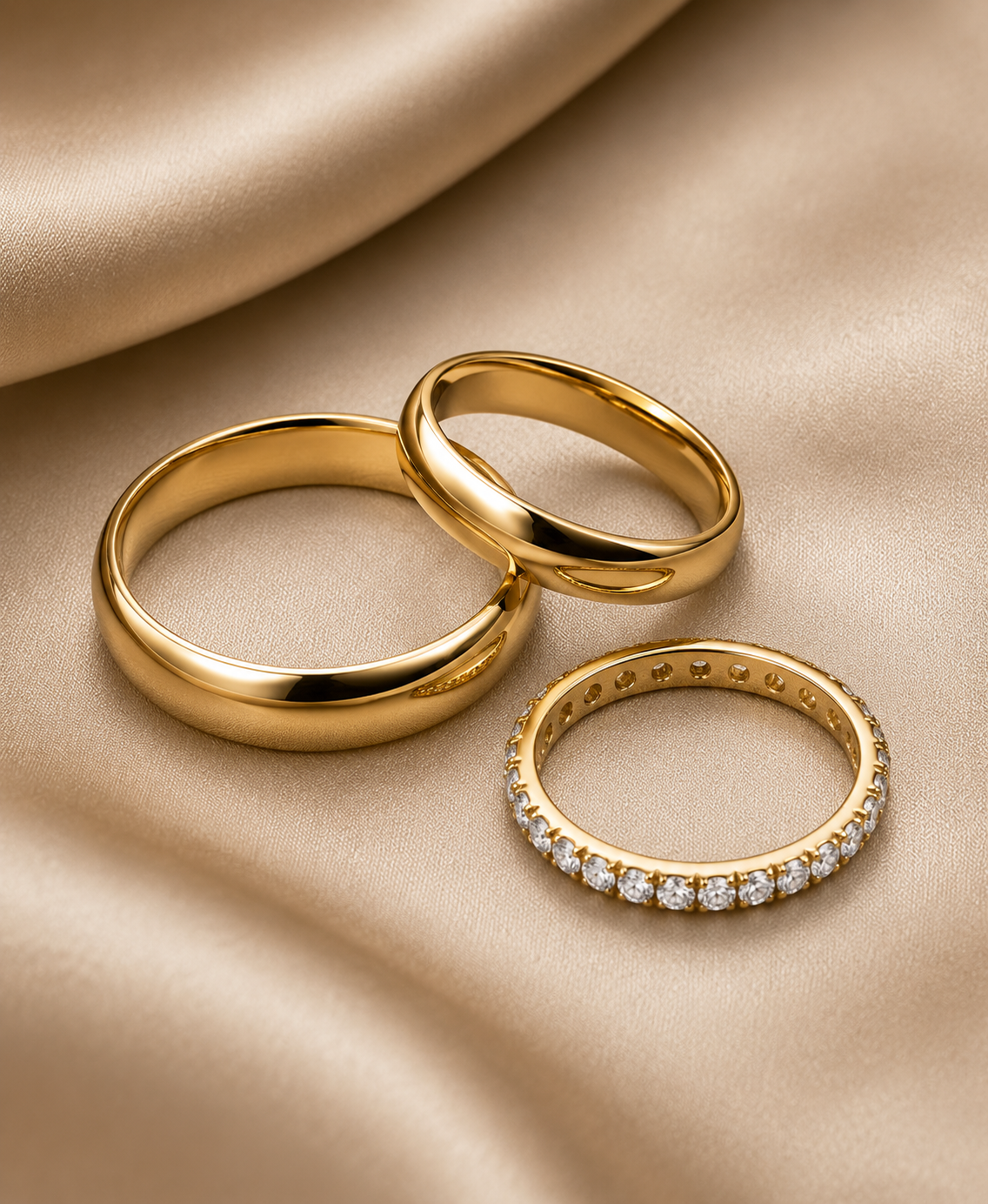 Argollas de matrimonio y churumbelas