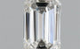 0.50ct Emerald Lab Grown Diamond (Colour D, Clarity VVS2, IGI Certified)