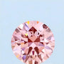0.71ct Round Lab Grown Diamond (Colour Fancy Vivid Pink, Clarity VVS2, Cut EX, IGI Certified)