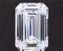 0.72ct Emerald Lab Grown Diamond (Colour F, Clarity VVS2, IGI Certified)