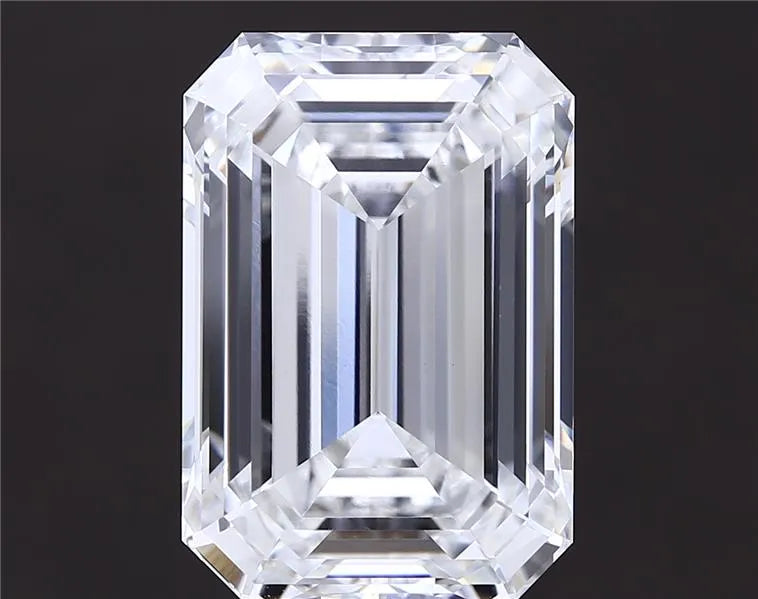 0.72ct Emerald Lab Grown Diamond (Colour F, Clarity VVS2, IGI Certified)