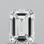 0.95ct Emerald Lab Grown Diamond (Colour D, Clarity VS2, IGI Certified)