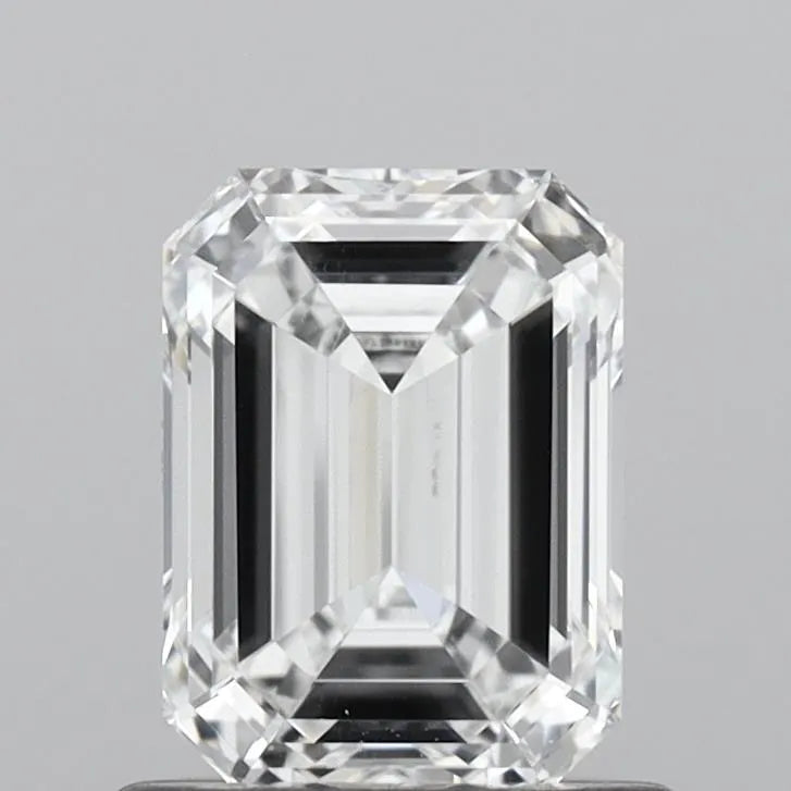 0.95ct Emerald Lab Grown Diamond (Colour D, Clarity VS2, IGI Certified)