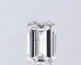 1.00ct Emerald Lab Grown Diamond (Colour D, Clarity VS2, IGI Certified)