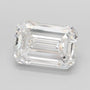 1.01ct Emerald Lab Grown Diamond (Colour E, Clarity FL, IGI Certified)