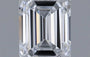 1.01ct Emerald Lab Grown Diamond (Colour E, Clarity VS1, IGI Certified)