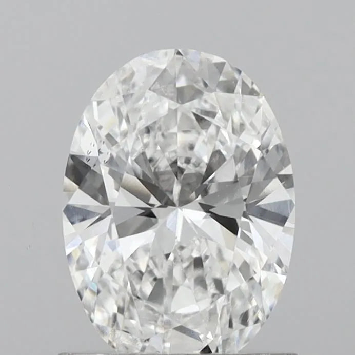 1.07ct Oval Lab Grown Diamond (Colour D, Clarity VS2, IGI Certified)