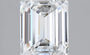 1.50ct Emerald Lab Grown Diamond (Colour E, Clarity IF, IGI Certified)