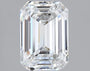 1.50ct Emerald Lab Grown Diamond (Colour E, Clarity IF, IGI Certified)