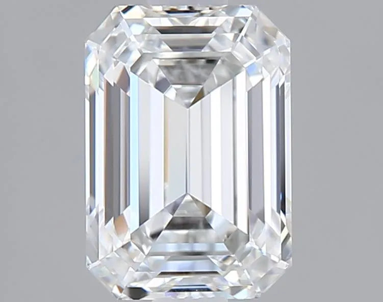 1.50ct Emerald Lab Grown Diamond (Colour E, Clarity IF, IGI Certified)