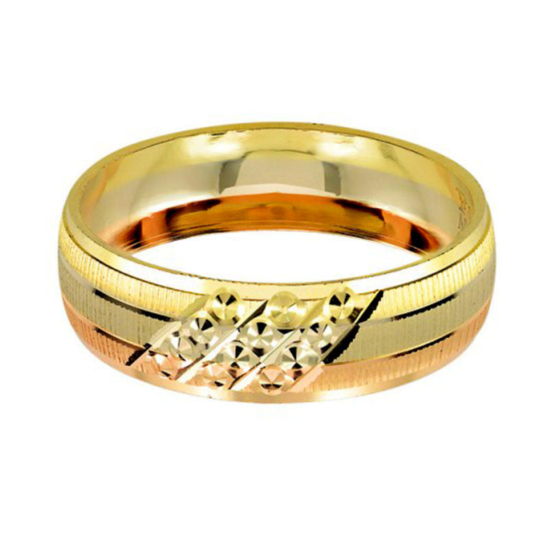 Argolla de Matrimonio, oro 10 kilates, 6 milímetros de ancho, peso aprox 2.3 gramos