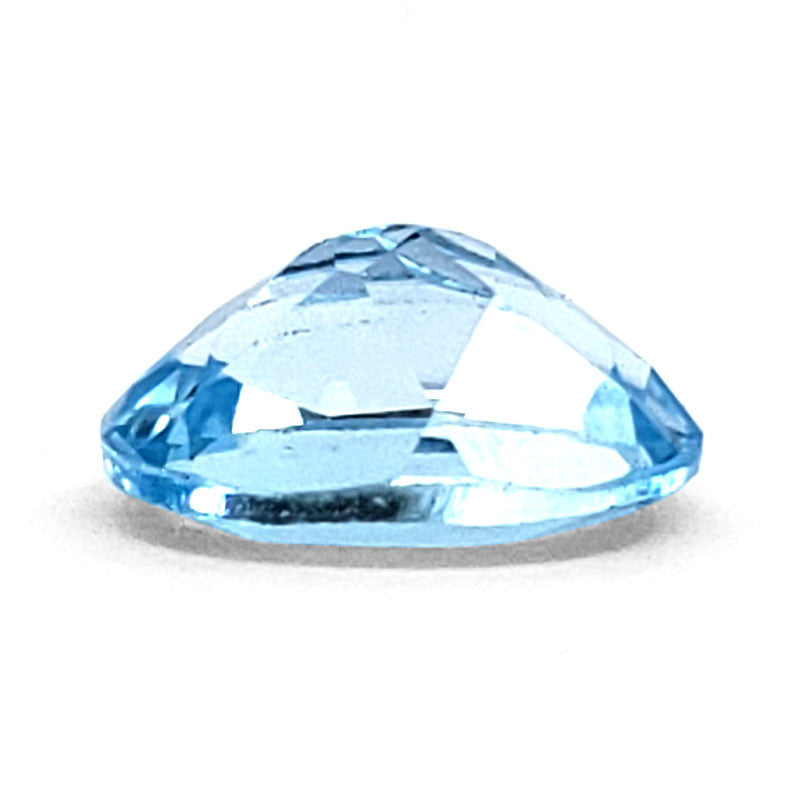 Topacio Azul corte oval grande