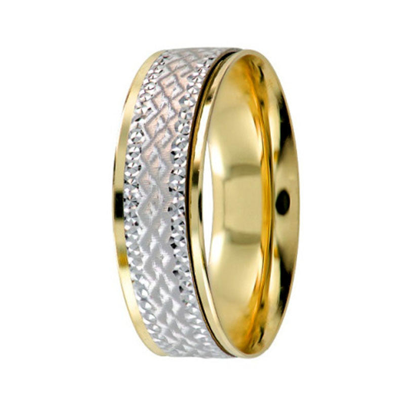 Argolla de Matrimonio, oro 14 kilates, 6 milímetros de ancho, peso aprox 2.7 gramos