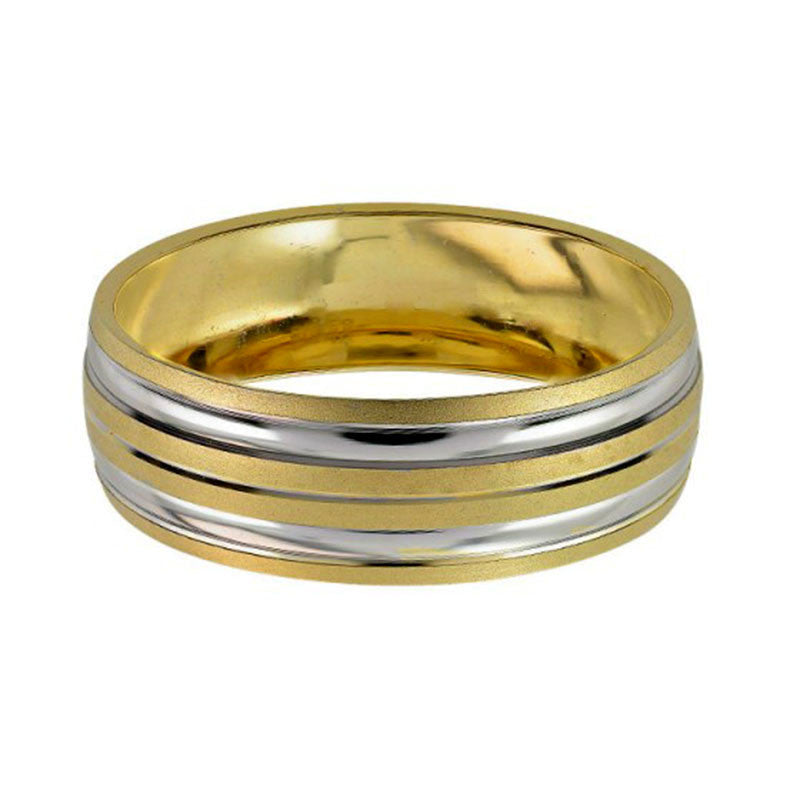 Argolla de Matrimonio, oro 14 kilates, 6 milímetros de ancho, peso aprox 2.6 gramos, hueca