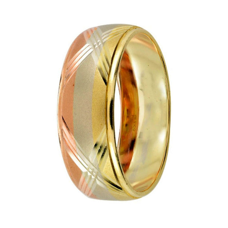 Argolla de Matrimonio, oro 10 kilates, 6 milímetros de ancho, peso aprox 2.3 gramos, hueca
