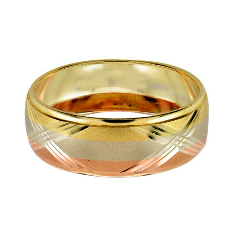 Argolla de Matrimonio, oro 10 kilates, 6 milímetros de ancho, peso aprox 2.3 gramos, hueca