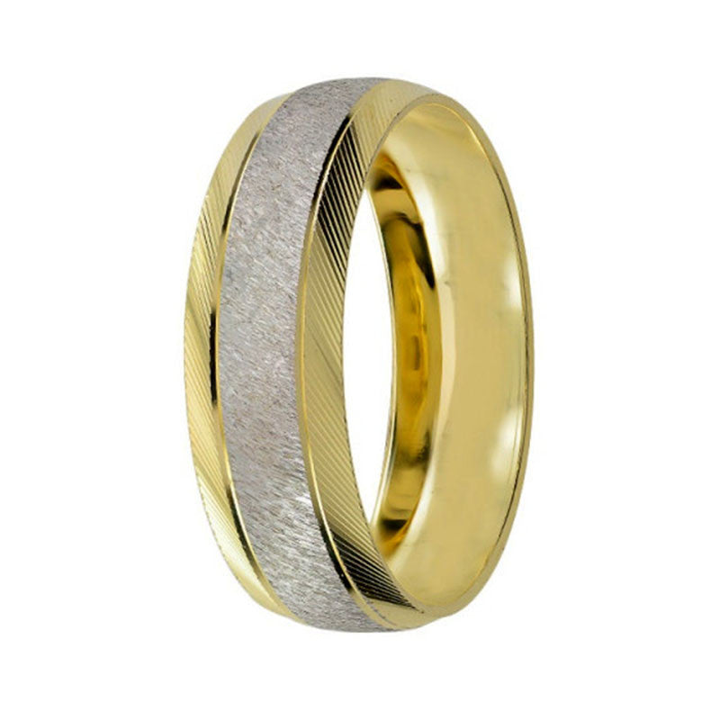 Argolla de Matrimonio, oro 10 kilates, 6 milímetros de ancho, peso aprox 2.4 gramos, hueca