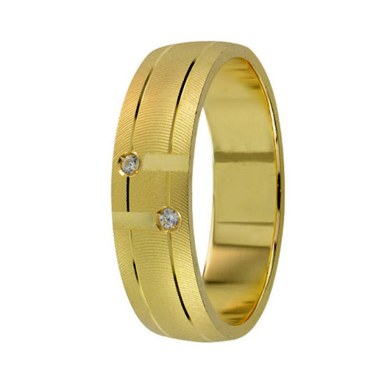 Argolla de Matrimonio, oro 14 kilates, 6 milímetros de ancho, peso aprox 6 gramos